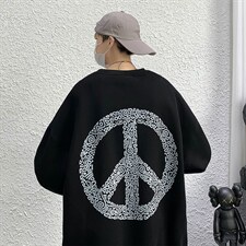 秋季新款卫衣男港风潮流宽松圆领潮流百搭网红外套WY601P43控58，女装短外套，星座517A-1