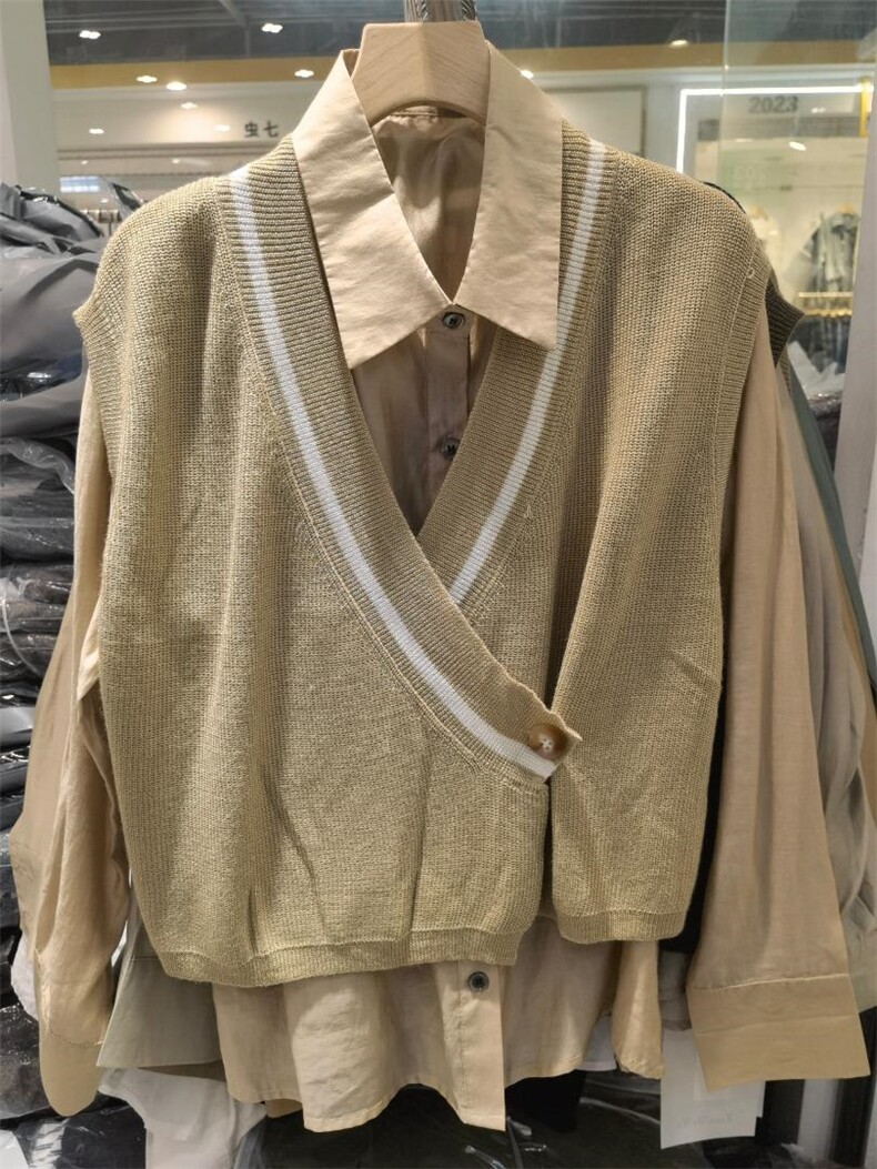 针织衬衣俩件套，其它，小魔女