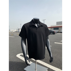 XZ809A/WWWT04/特P24/控48   260克重磅曼巴棉美式复古POLO衫T恤图片