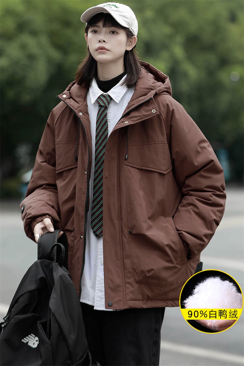 冬上新加绒保暖羽绒服中性冲锋衣外套男女8313-P220控价318,男装羽绒服,电商A441-1
