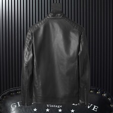 2023秋冬社会小伙PU皮衣男生机车皮夹克帅气休闲外套LE6606-P105，男装皮衣，星座1105-3