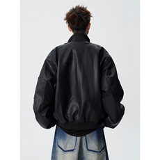 706-LK5031-P128现货冬季男士美式座山雕加厚皮毛一体棉服外套，男装棉衣，星座706