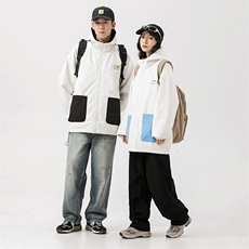 秋季户外夹克男双面穿冲锋衣外套DSA157B-JK7902-P70，男装夹克，电商A157B