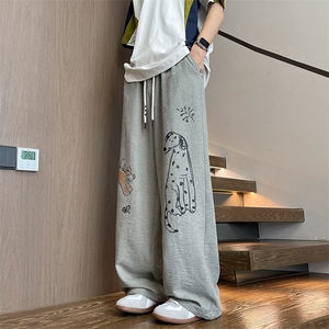 2025 夏季新款 内景小狗印花山本裤M-5XL HK25475-P40图片