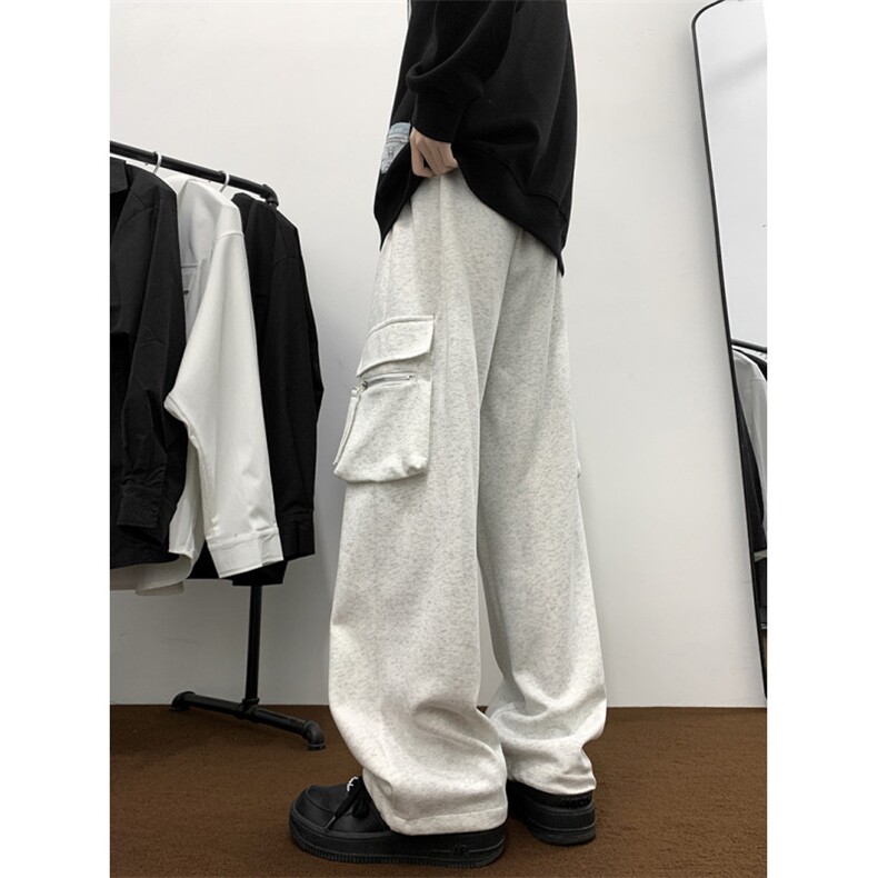 日系长裤拉链时尚新款文艺青春流行休闲裤男潮流,男装休闲裤,星座716-4