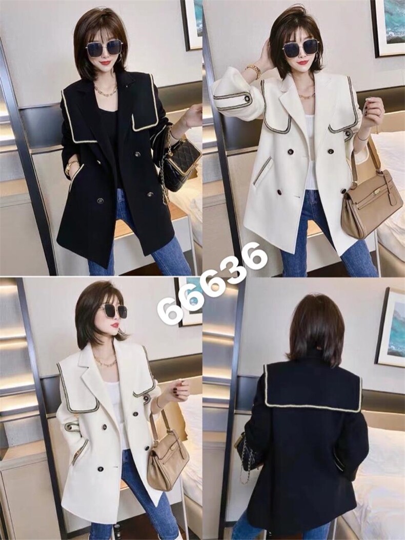 (现货)春款大衣，一系列订单中，女装，锦心绣