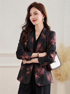 小西装外套女2026春秋装新款韩版时尚气质职场短款长袖女士小西服图片