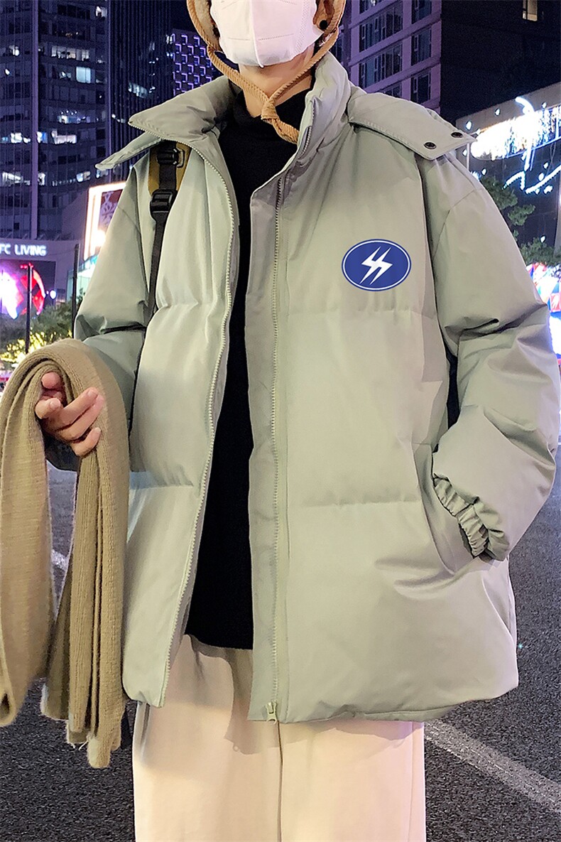 冬季港风韩版宽松加棉加厚连帽冲锋衣棉衣棉服MY6211P115控158,男装夹克,电商A268A