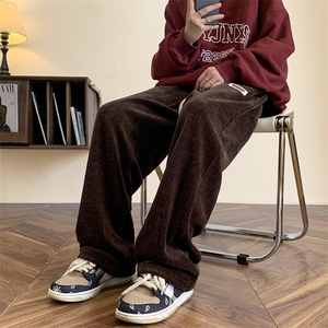 秋冬重磅雪尼尔贴标休闲裤M~5XL XZ604-KG45-P55控68图片