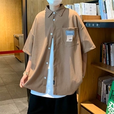夏季短袖衬衫华夫格衬衫C3001P30，男装衬衫，星座1116-2