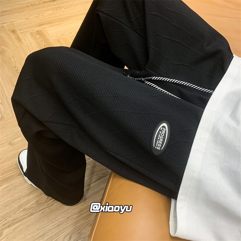 XZ616早秋季新款提花面料设计感贴标休闲裤TY919特P30控58,男装休闲裤,星座512A（原616）