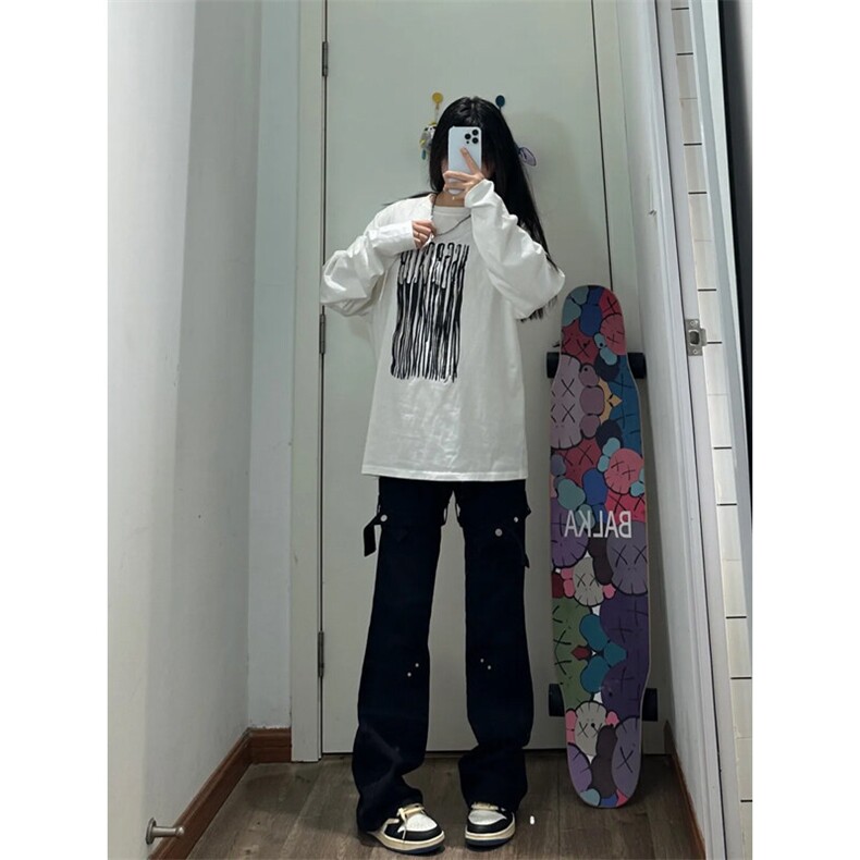 档口签约模特请档口勿盗图交叉绑带牛仔裤微喇叭裤,男装牛仔裤,星座310A-4