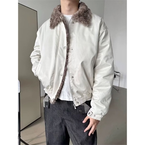 2025冬季恒温暖绒毛领棉服外套棉衣图片