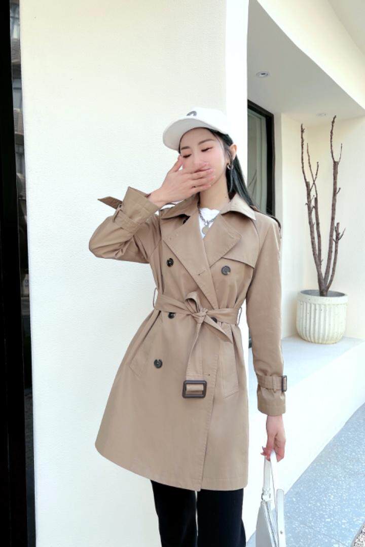 春季新品风衣，女装风衣，春语雨桐