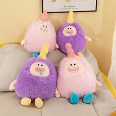 彤彤毛绒玩具 斗眼小怪兽
