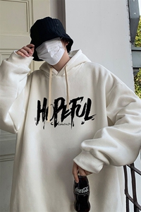 连帽卫衣男大码胖子帽衫大号运动服WY2425-P35图片