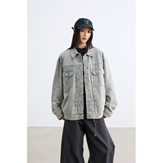 25新款抖音品质牛仔夹克中性风宽松韩版水洗外套N995/P98，男装工装外套，星座202-3