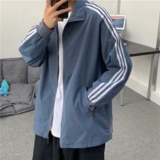 外套男春秋韩版潮百搭痞帅ins超火cec运动港风夹克复古W1047-P42，男装衬衫，星座512-2
