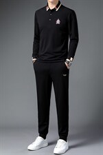 CAG502钱塘2020-2秋季新款时尚休闲帅气中青年男士套装P97，男装休闲套装，钱塘207-2