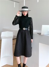 秋装新款连衣裙，女装连衣裙，艾伊贝雪