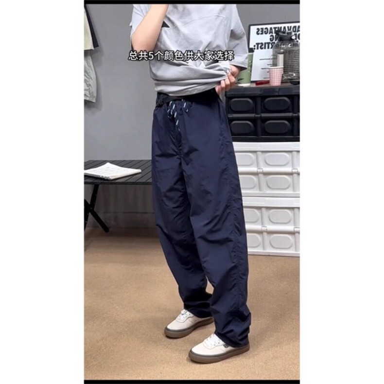 藏青色伞兵工装冲锋裤男款夏薄款防水户外速干裤子美式锥形登山裤,男装工装外套,星座908-1