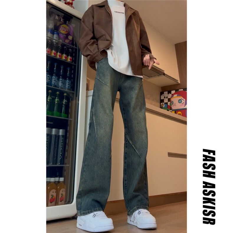 抖音得物品质百搭牛仔裤212-2-DY181-特P60,男装牛仔裤,星座808A-1