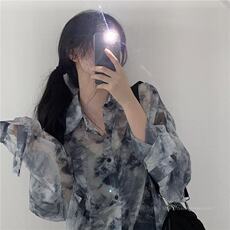 DA978-P40春夏度假夏威夷花衬衫男女设计感短袖衬衣-网图现货，男装衬衫，星座603-2