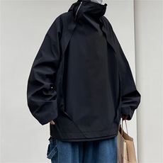 冲锋衣男潮牌高领防风防水机能工装夹克日系cityboy外套WJ208-P60，男装夹克，星座1008