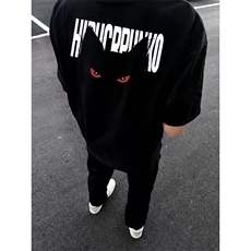 纯棉260克恶魔眼印花短袖ZX0312-特批27，男装T恤，星座313A(原308A-2)