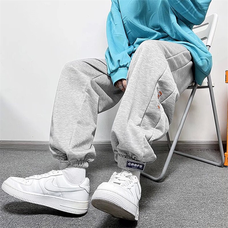 春季简约长裤时尚潮牌潮潮流X911P30,男装休闲裤,星座1116-2