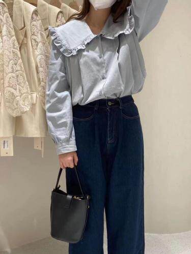 娃娃领上衣，其它，昕闻