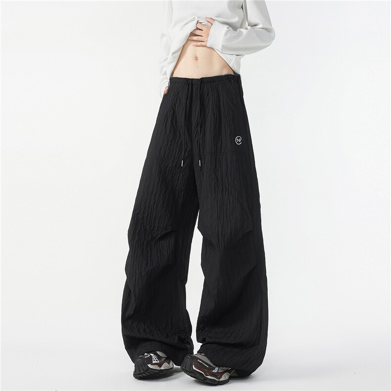 8XL-M新款速干肌理感直筒工装裤男宽松早秋休闲裤阔腿裤K9172P68,男装工装外套,电商D206-1