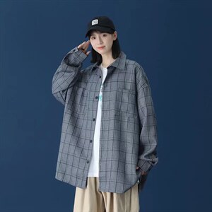 长袖衬衫春款男港风潮流C8010P38，男装衬衫，星座1116-2