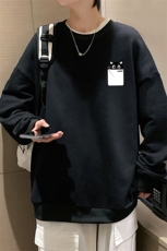 8XL圆领卫衣男超大码胖子肥佬大号长袖t恤S6397-P28，男装卫衣，电商A040