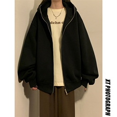 中性！2025年春季新品港风连帽卫衣美式短款上衣女109-P68，女装卫衣/绒衫，电商C213(原B265)
