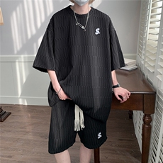 1短袖男DT8781P35短裤男DK8782P40大码M-5XL休闲套装TZ8783P75控，男装牛仔裤，星座226-2
