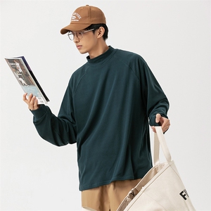 2026冬季新款男装日系潮牌纯色卫衣打底衫WY562-F50图片