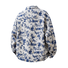 可二开定制扎染雾霾小香风面料大码M-5XL夹克男JK78082P79控128，男装夹克，星座227-7