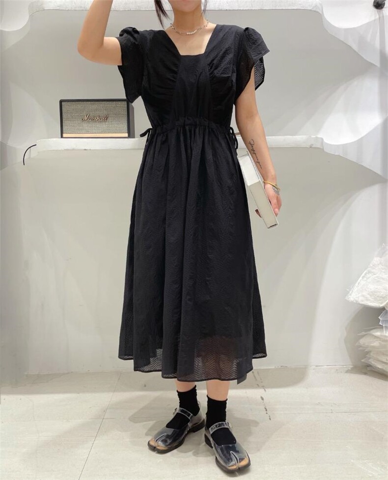 现货新款定制面料连衣裙，女装连衣裙，素名