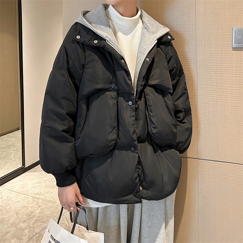 撞色连帽羽绒服B239-Y835-P258羽绒服控价328,男装羽绒服,星座514-2(原B239)