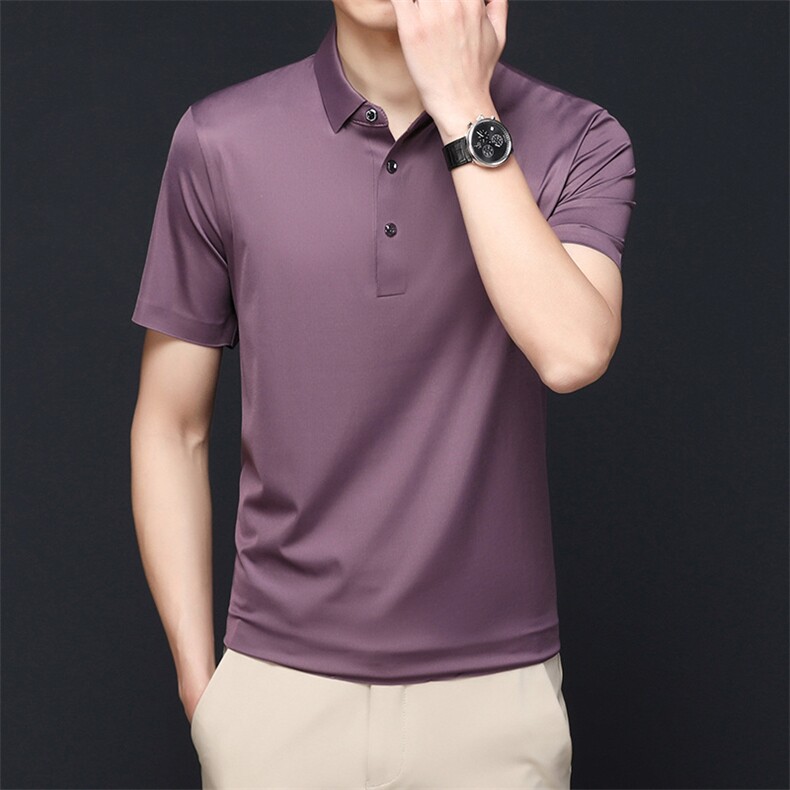BSS9047男士2023年夏季新款百搭T恤男短袖商务休闲体恤男装P58,男装T恤,电商B360