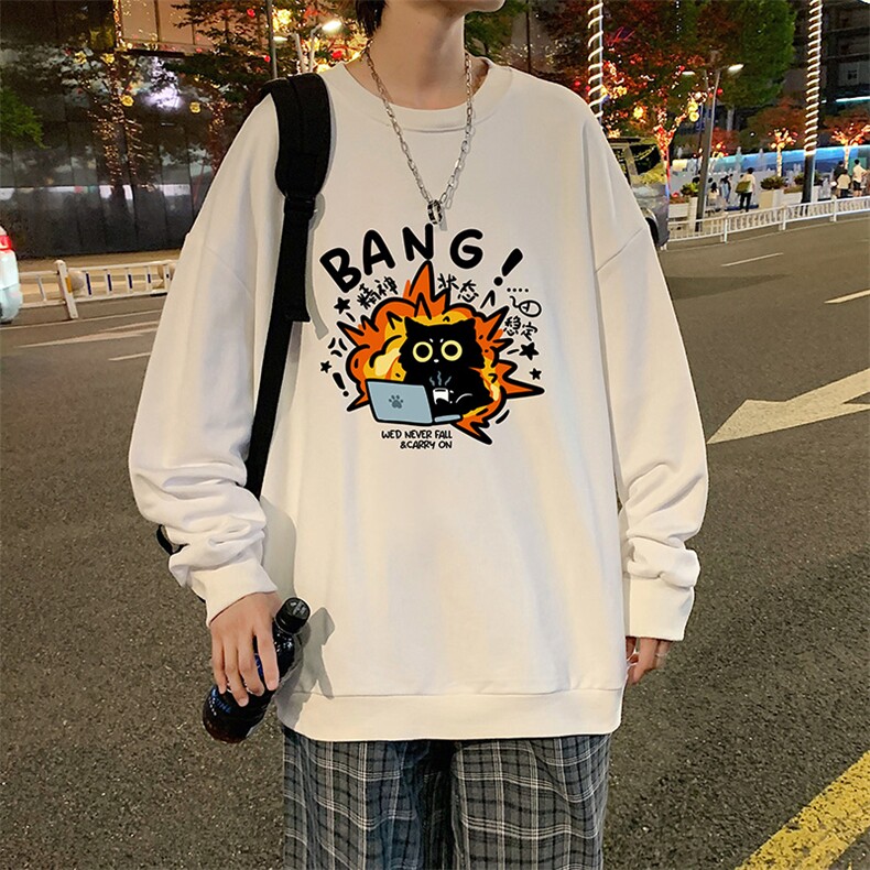 8XL圆领卫衣男超大码胖子肥佬大号长袖t恤S6405-P28,男装卫衣,电商A040