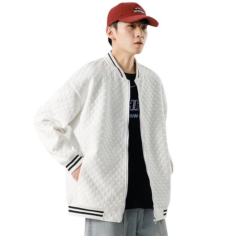 【新品】8857-P582026年春季新款开衫圆领卫衣男休闲宽松百搭,男装卫衣,星座1206-1（原A206-1）