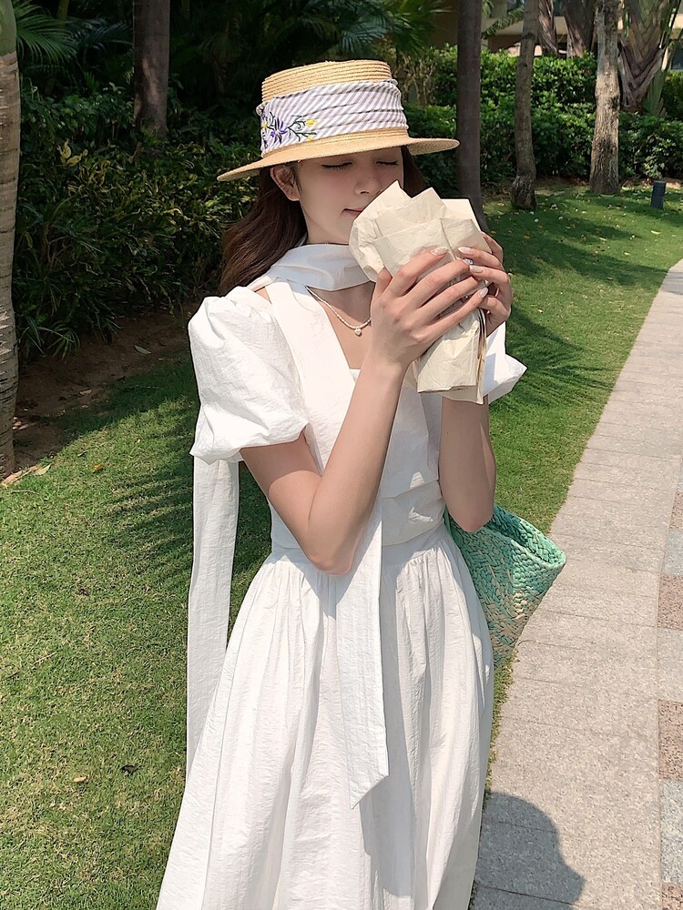 2025现货夏季时尚小清新新款连衣裙C271-9511-P125-K178,女装连衣裙,2C271