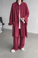 新中式加长款长袖长裤防晒TZ749-特批85上衣特批50裤子特批35，男装防晒衣，电商A059