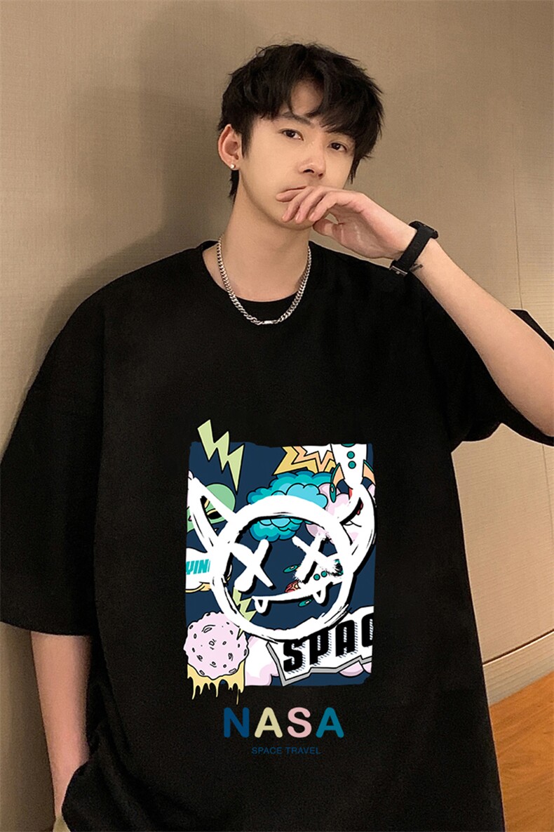 麂皮绒短袖t恤男大码半袖男JD82275-P25,男装T恤,电商A040