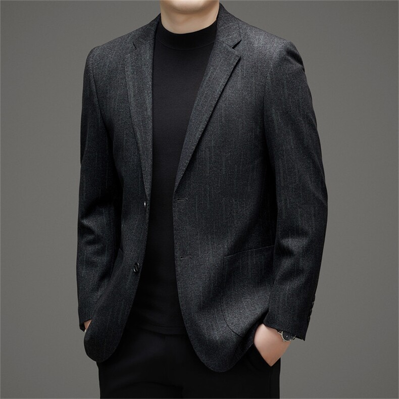 秋冬时尚新款男士商务休闲西服韩版西装修身单西外套QS3236-P165,男装西服,星座1105-3