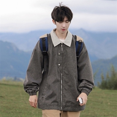 G0129-P90秋季新款日系cityboy水洗牛仔夹克外套，男装夹克，星座109