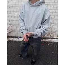 抖音得物高品质二开美式高街重磅结构辑明线纹理连帽卫衣外套W109，男装卫衣，电商A486