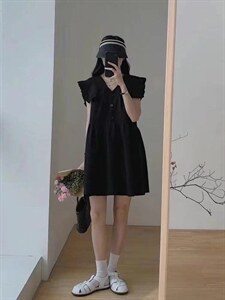 木耳边娃娃衫,其它,玩美